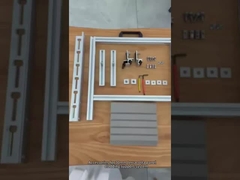 সহজ ইনস্টলেশন এবং 30 মিমি টেরাকোটা প্যানেলের জন্য নিয়মিত সিস্টেম