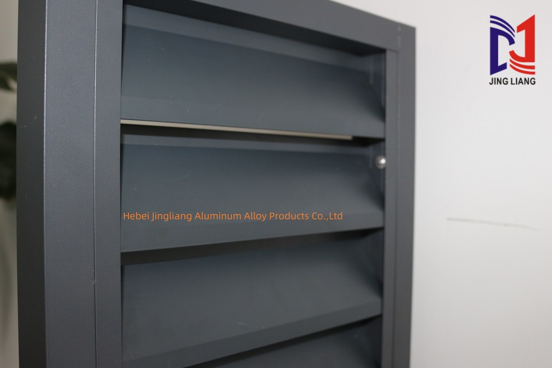 কাস্টমাইজড অ্যালুমিনিয়াম লোভার পাউডার লেপ বা পিভিডিএফ বা সজ্জা জন্য অ্যানোডাইজড অক্সিডেশন