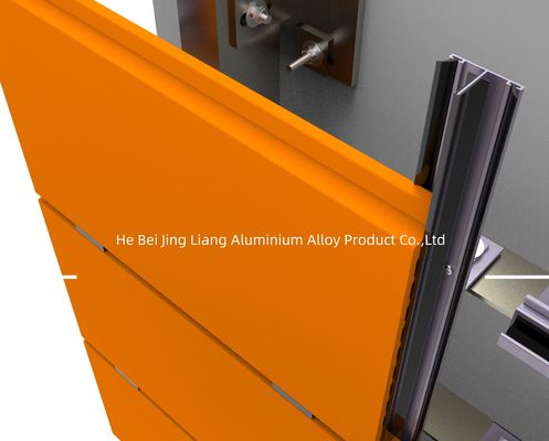 উচ্চ পারফরম্যান্স নির্মাণের জন্য 4 মিমি বেধ ফ্যাসেড আবরণ সমর্থন