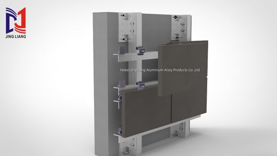 পাথরের কান হুক ব্যাকবোল্ট সাপোর্ট বায়ুচলাচলযুক্ত সম্মুখভাগ সিস্টেম